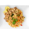 116 – Hühnerfleisch mit gebratenem Reis – nein