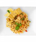 118-Gebratene Reis mit Tofu